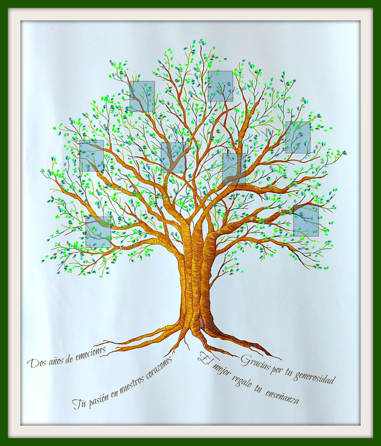 ÁRBOL DE RECUERDO O DE FIRMAS PARA IMPRIMIR / MEMORY TREE OR SIGNATURE TREE  TO PRINT |, image size:1216x1423